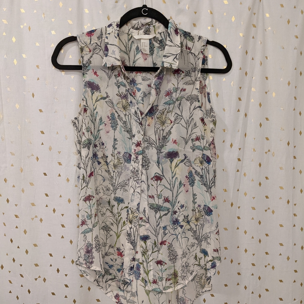 H&M Floral Blouse